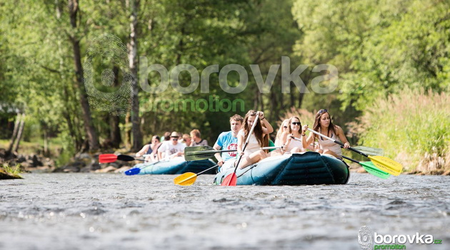 RAFT AND BOAT RENTAL VLTAVA - CK ČESKÝ KRUMLOV - VLTAVA RAFTING